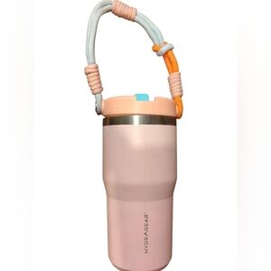 HydraPeak Nomad 32 oz Tumbler with Handle and Straw Lid. Pink